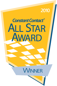 Constant Contact All Star Award Winner